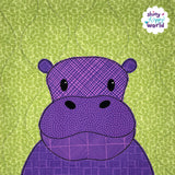 Harper Hippo Applique Pattern