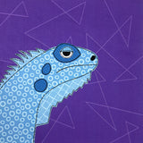 Ian Iguana Applique Pattern