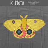 Moths Applique Quilt Pattern Bundle