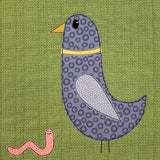 Wormy Worms Applique Quilt Pattern