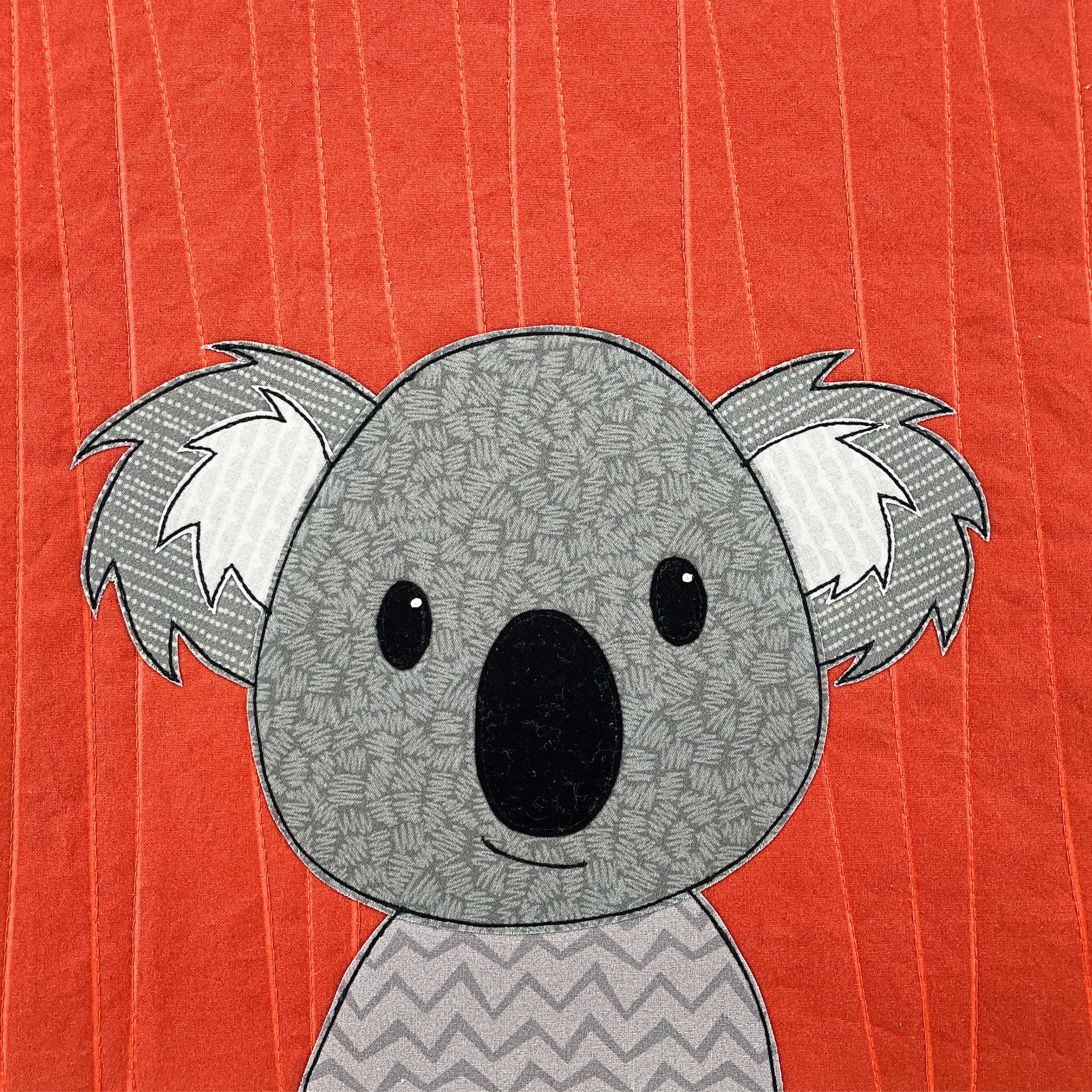 Kevin Koala Applique Pattern