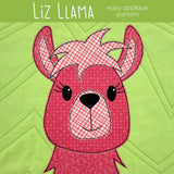 Annie Alpaca Applique Pattern