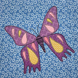 Madagascan Sunset Moth Applique Quilt Pattern