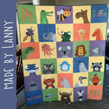 Alphabet Quilt Layout Guide