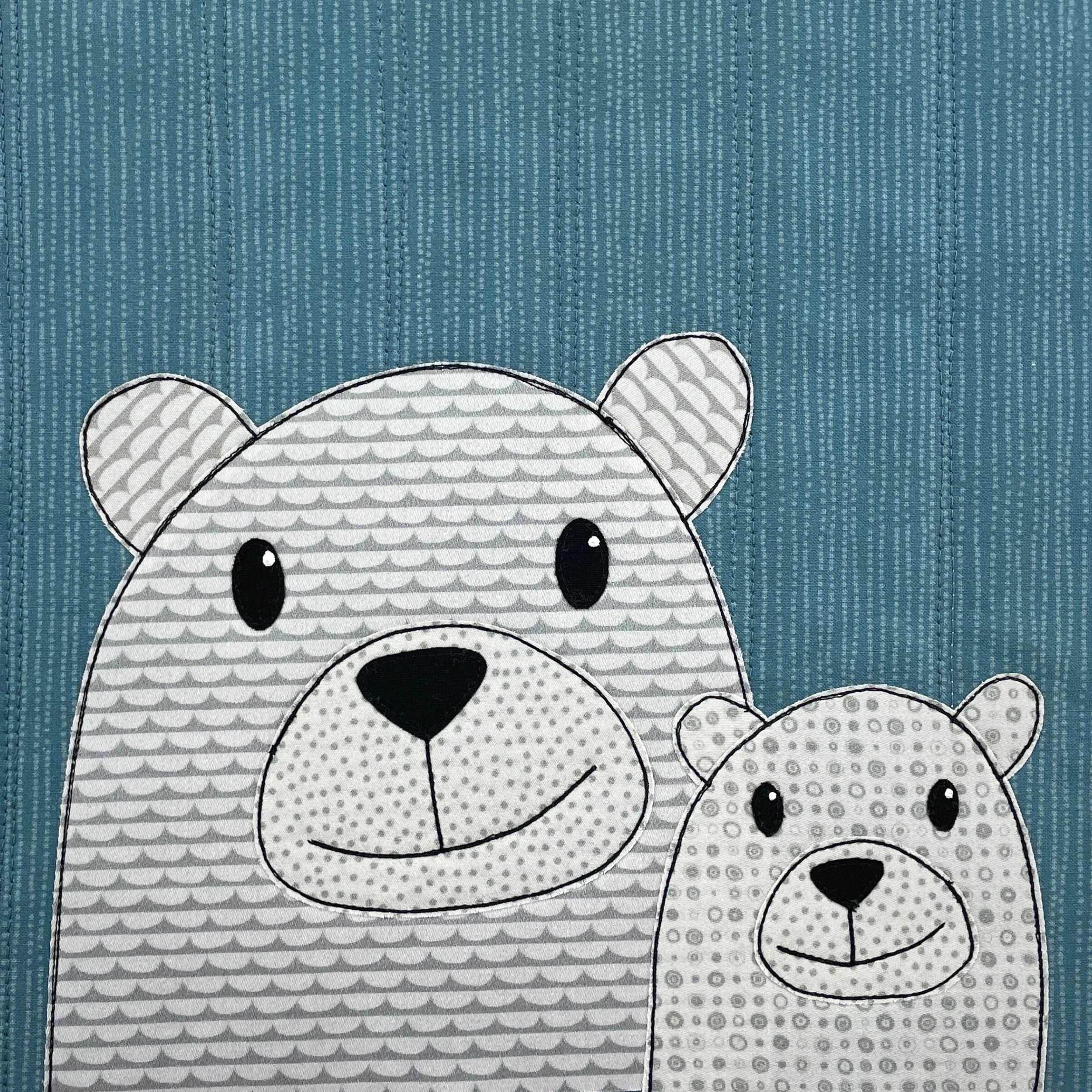 Bryce Bear Applique Pattern