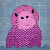 Mochi Manatee Applique Quilt Pattern