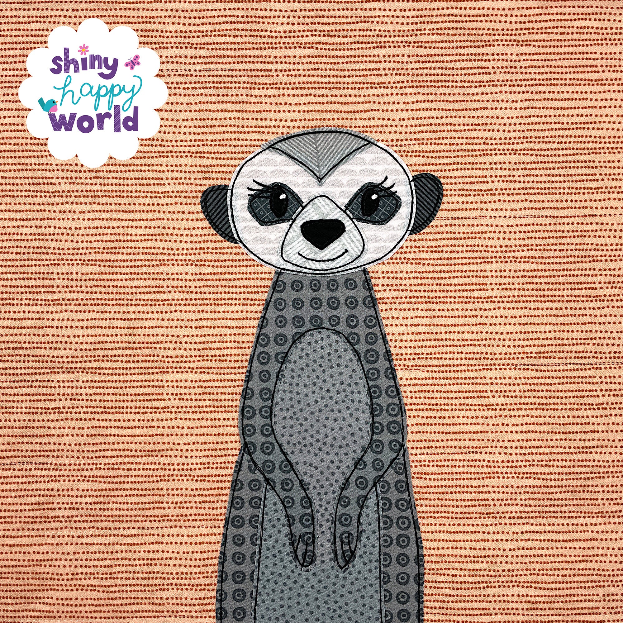 Madison Meerkat Applique Pattern