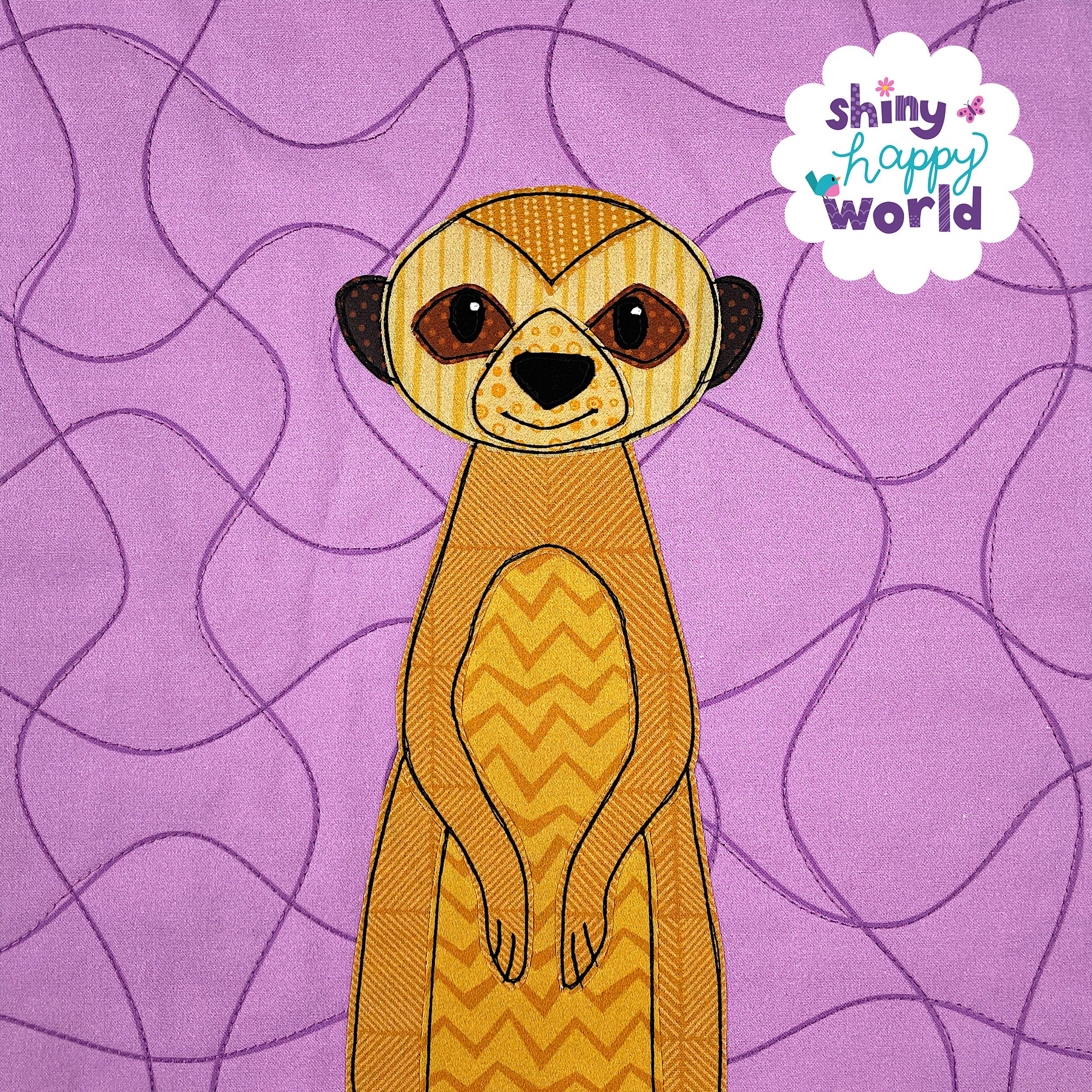 Madison Meerkat Applique Pattern