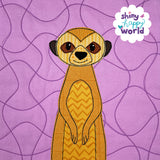 Madison Meerkat Applique Pattern