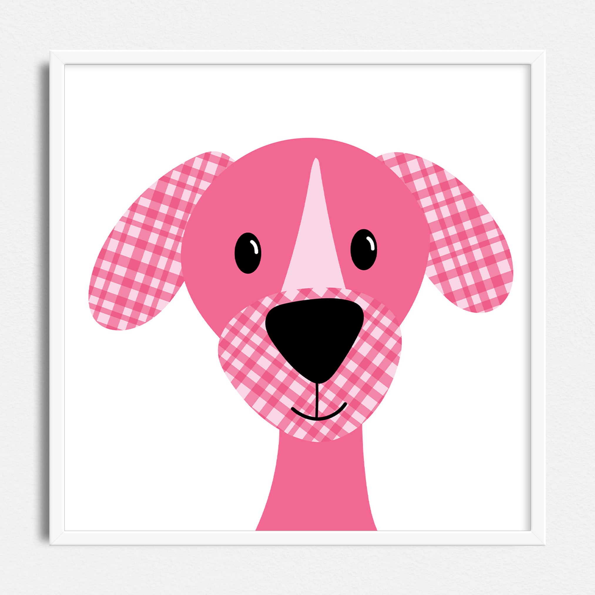 Printable Art - Pups Bundle - gingham dogs