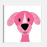 Printable Art - Pups Bundle - gingham dogs