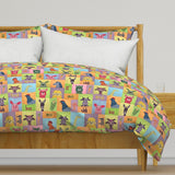 Noisy Farm - cheater quilt fabric