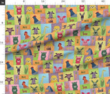Noisy Farm - cheater quilt fabric