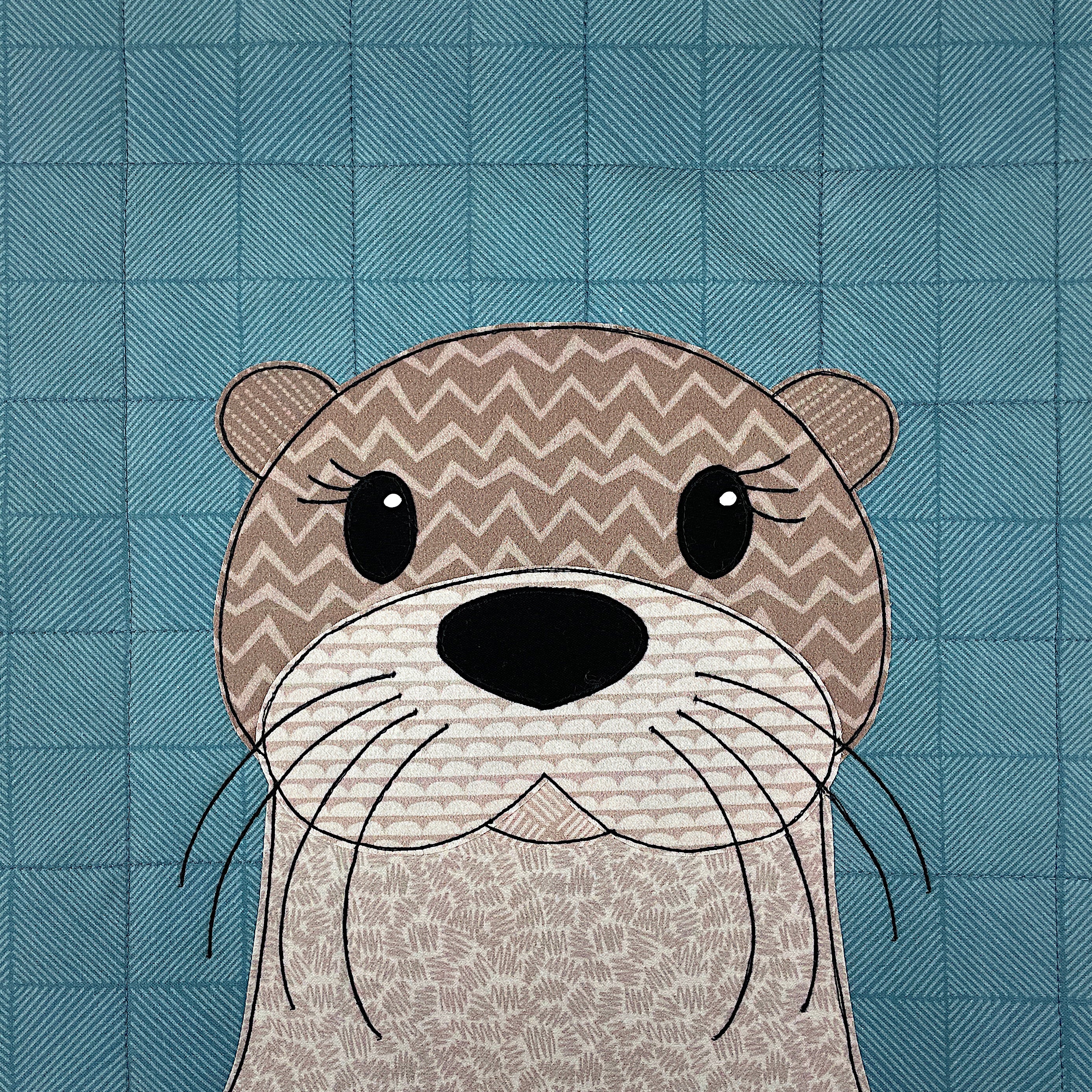 Olson Otter Applique Pattern