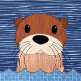 Olson Otter Applique Pattern