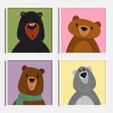 Sweet Bears - Printable Art Bundle
