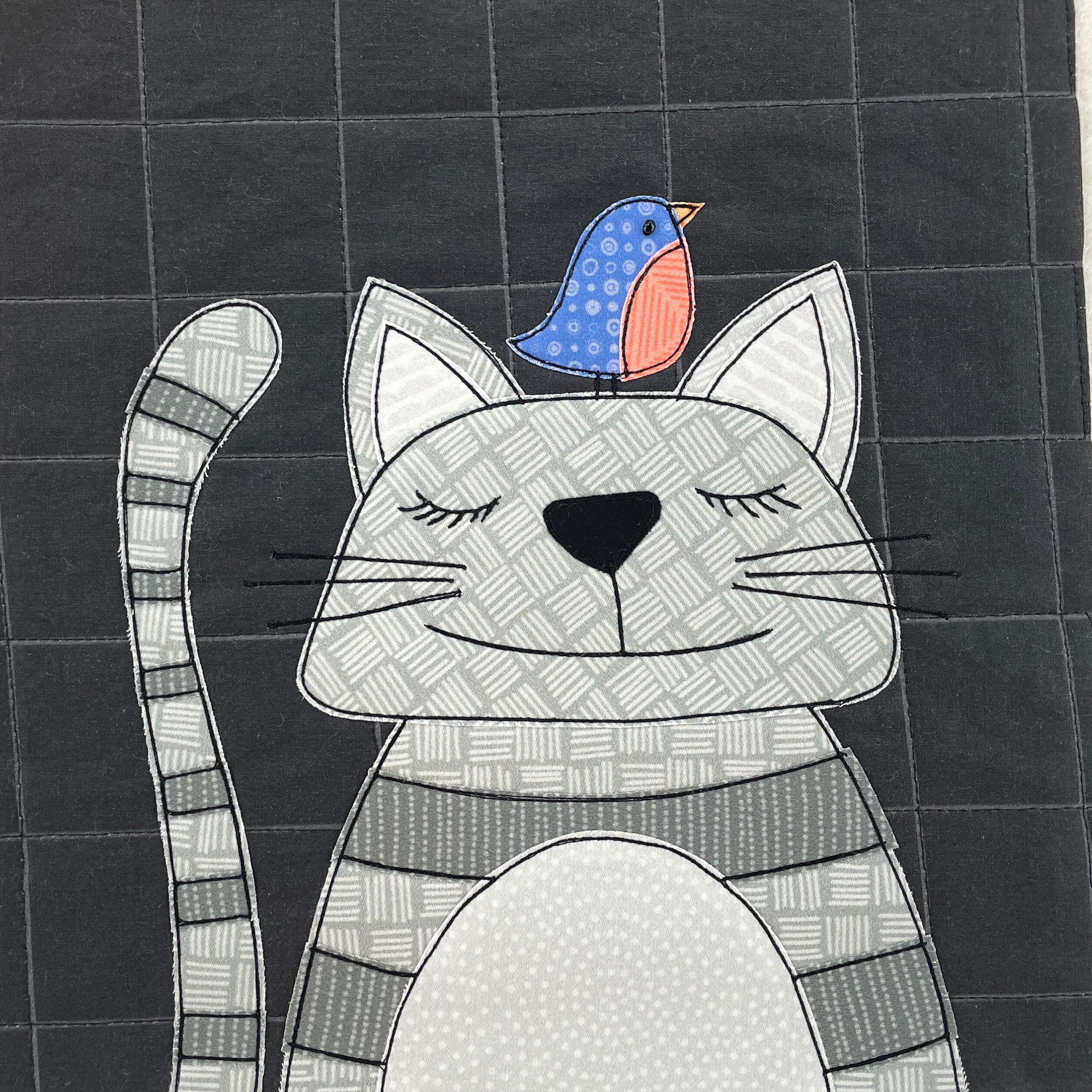 Beryl Bird Applique Quilt Pattern