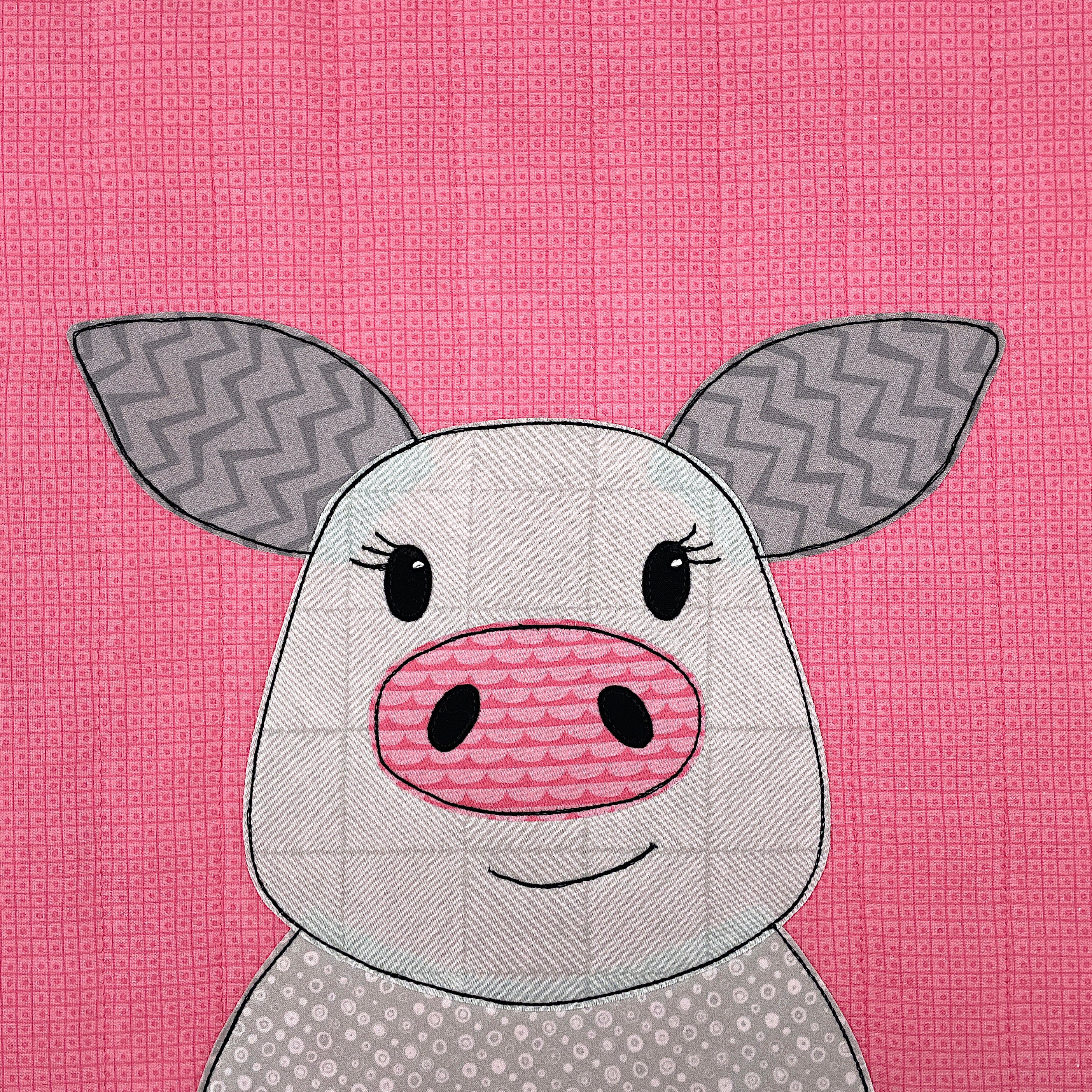 Padgett Pig Applique Pattern