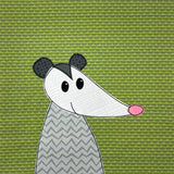 Ollie Opossum Applique Pattern