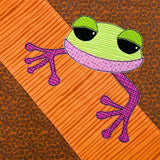 Troy the Tree Frog Applique Pattern