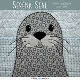 Serena Seal Applique Pattern