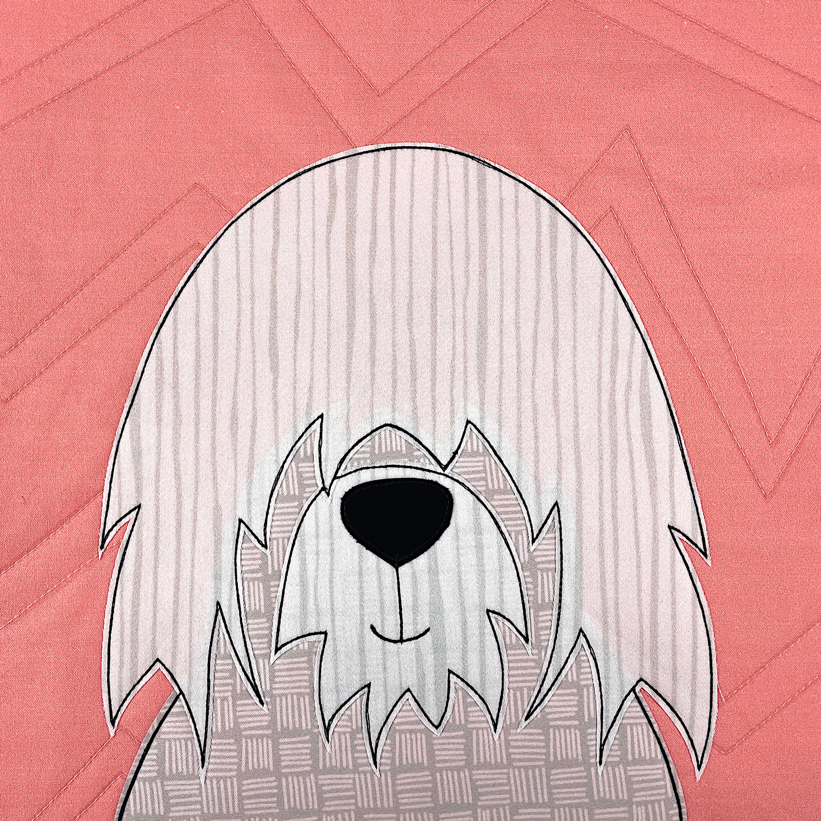 Sam the Shaggy Dog Applique Pattern