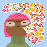 She Speaks Fluent Flower - printable art