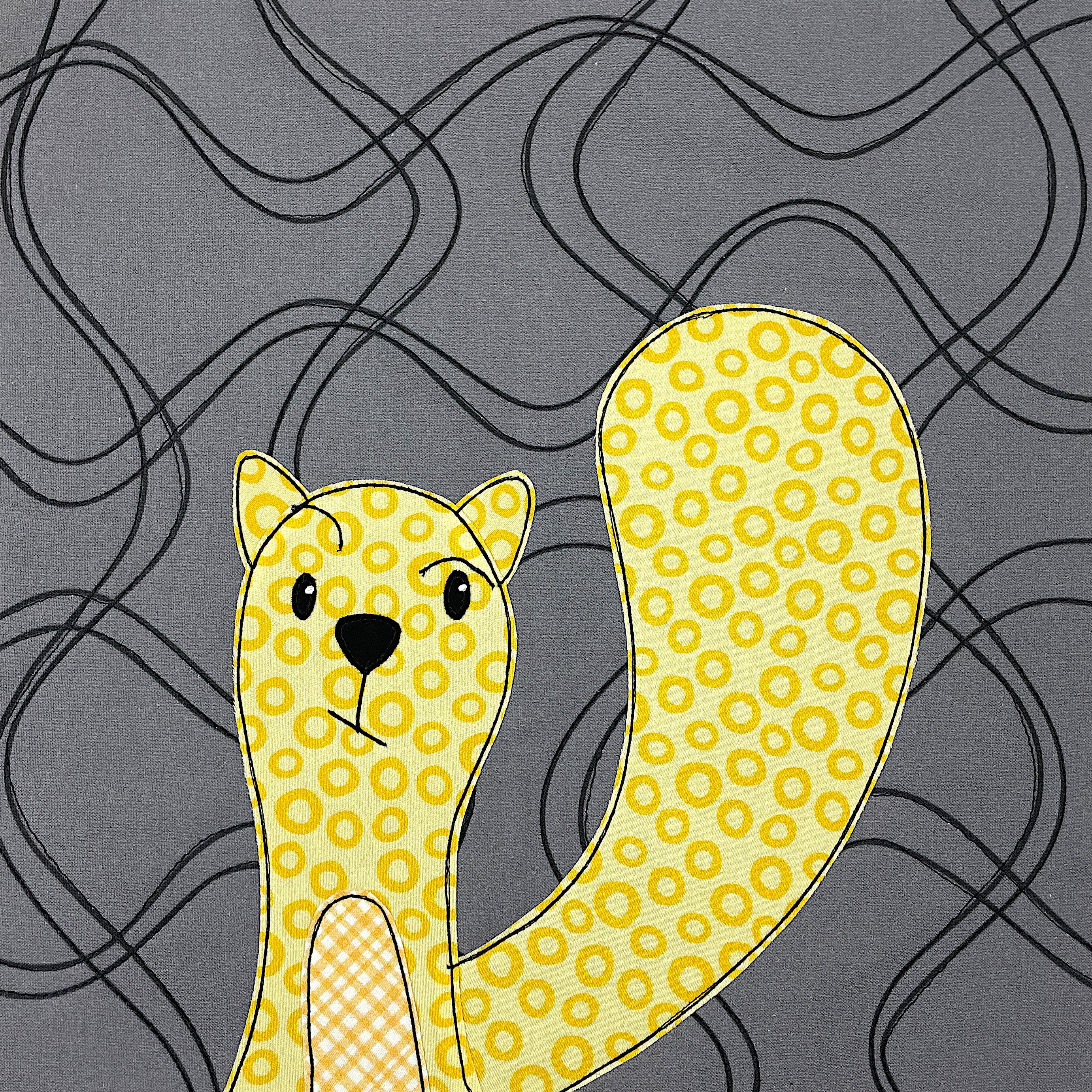 Sanford Squirrel Applique Pattern