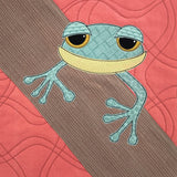 Troy the Tree Frog Applique Pattern