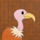 Vigo Vulture Applique Pattern