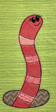 Wormy Worms Applique Quilt Pattern