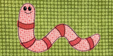 Wormy Worms Applique Quilt Pattern