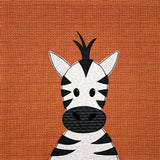 Zulima Zebra Applique Pattern