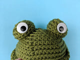 Finley the Frog Crochet Amigurumi Pattern