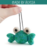 Tipper the Tiny Crab Crochet Amigurumi Pattern