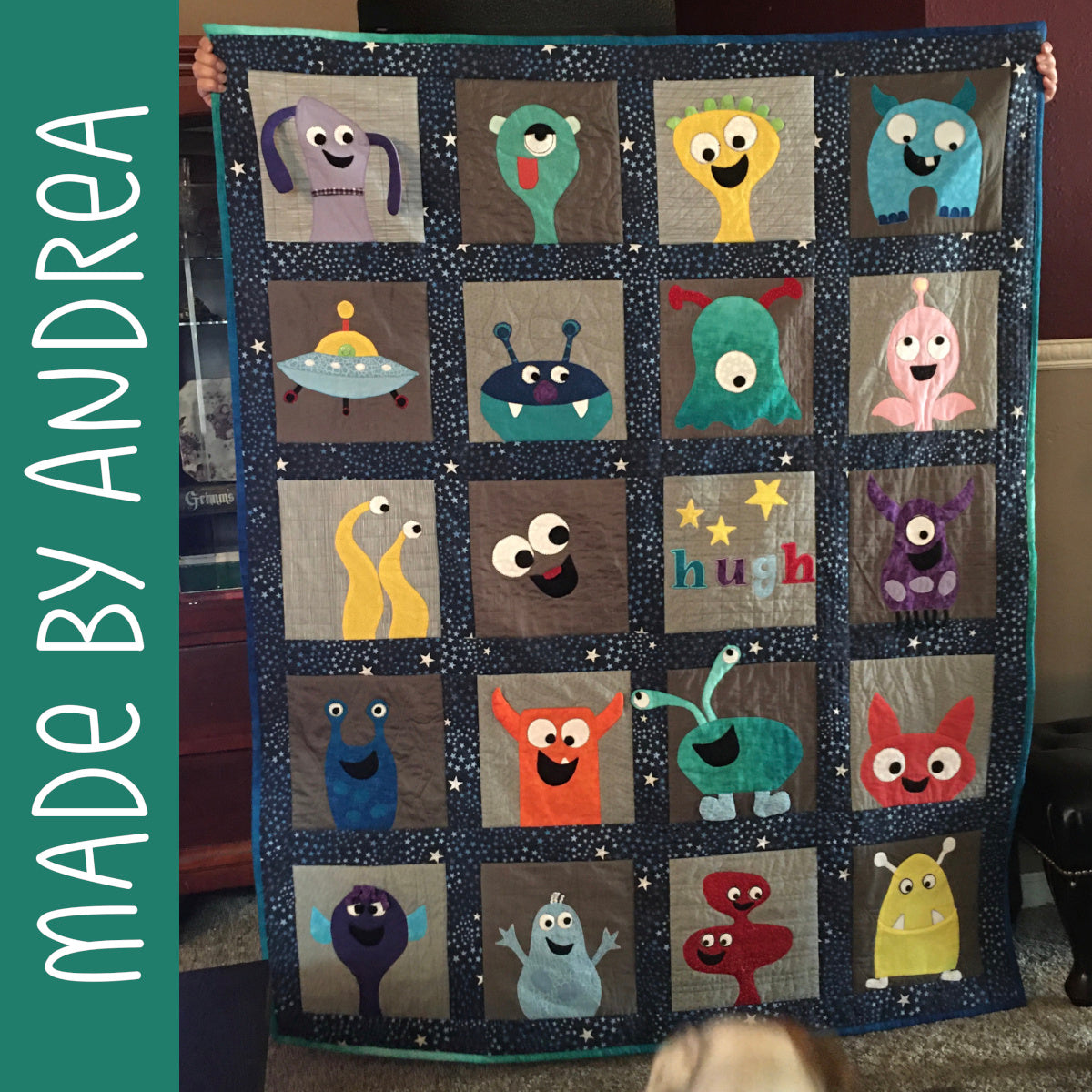 Mix & Match Monsters Quilt Pattern