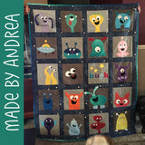 Mix & Match Monsters Quilt Pattern