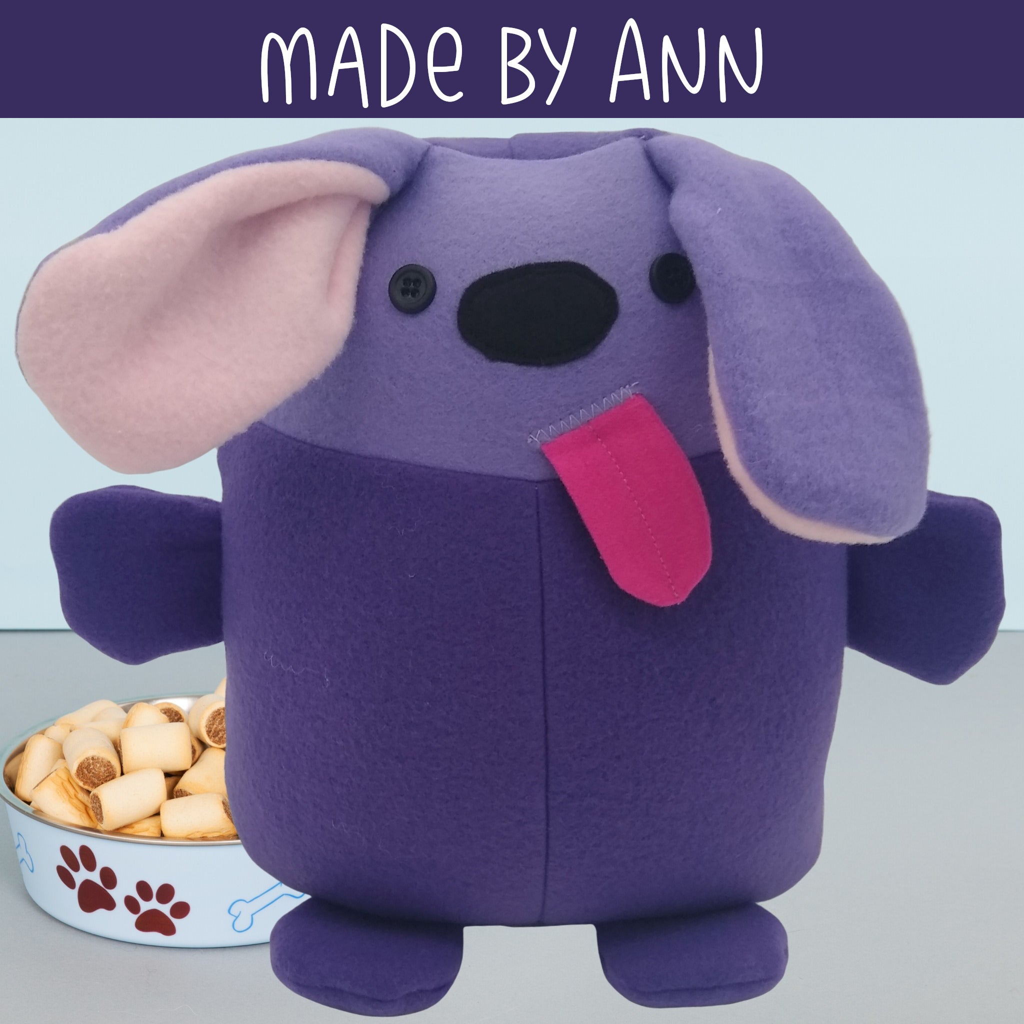 Buster - a dog stuffed animal pattern