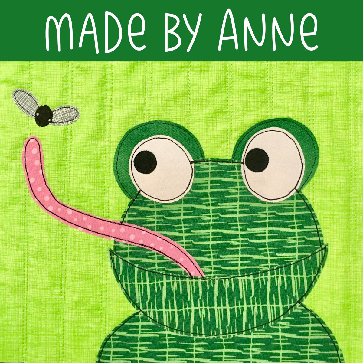 Frasier Frog Applique Pattern
