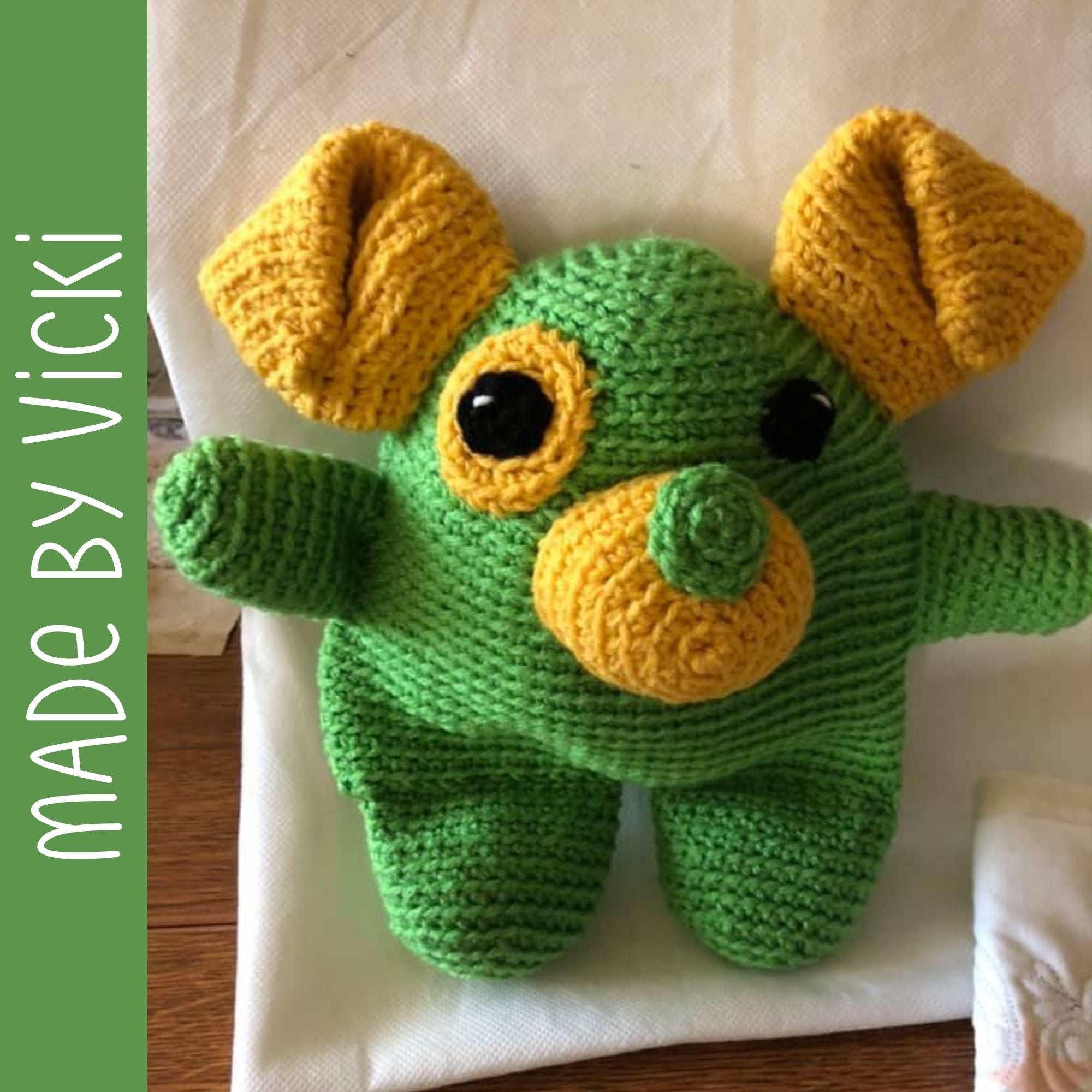 Ashton the Dog Crochet Amigurumi Pattern