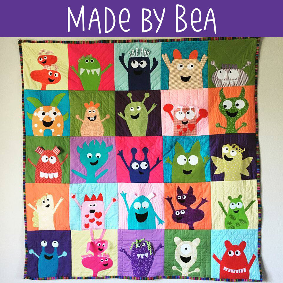 Mix & Match Monsters Quilt Pattern