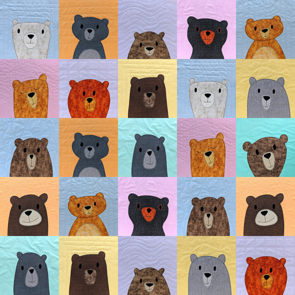 Bunches of Bears Quilt Pattern