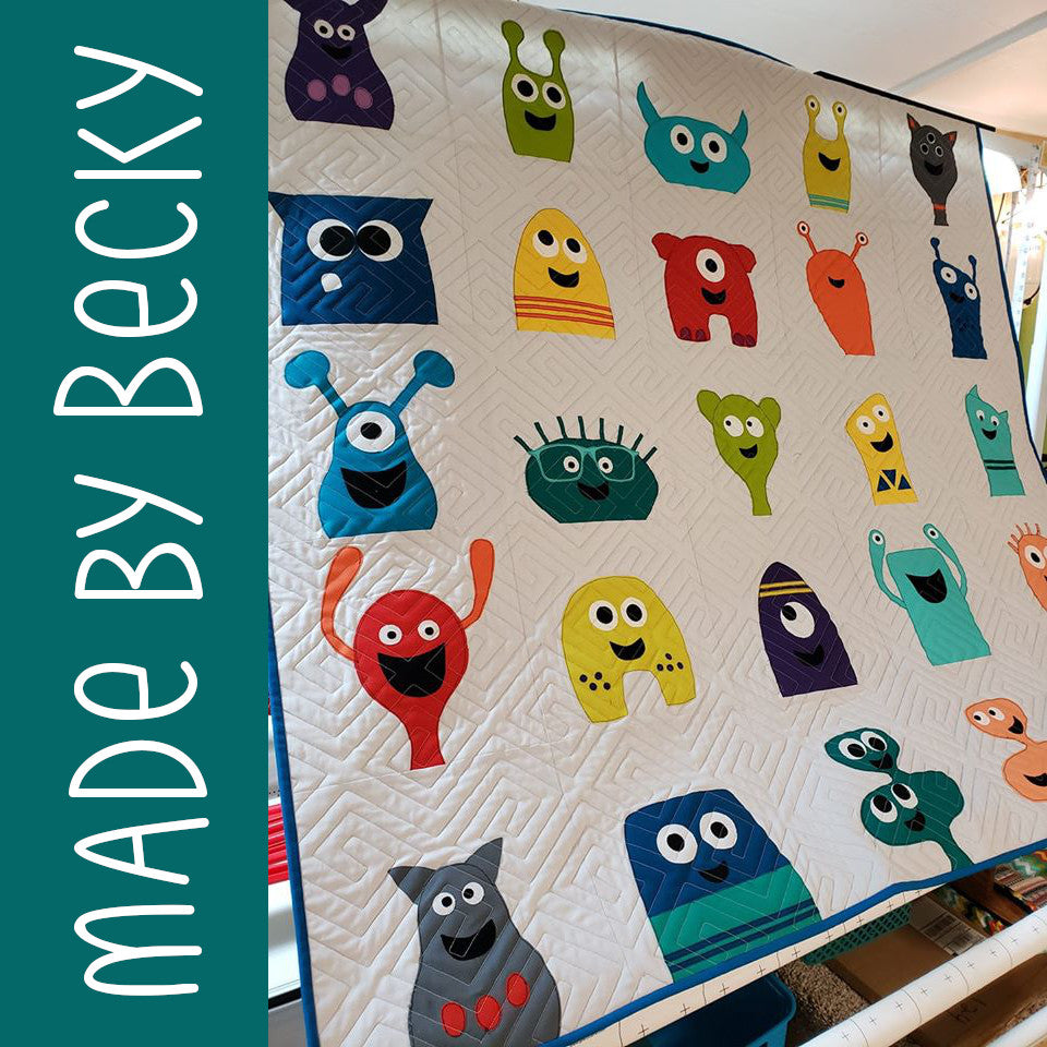 Mix & Match Monsters Quilt Pattern