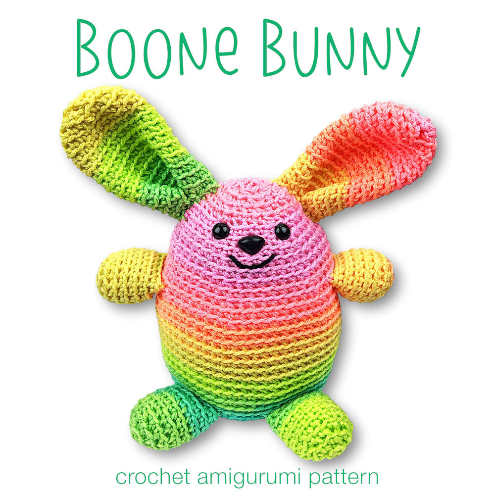 Boone Bunny Crochet Amigurumi Pattern