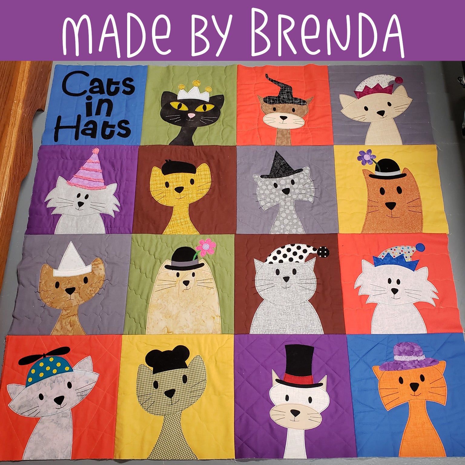 Cats Quilt Pattern