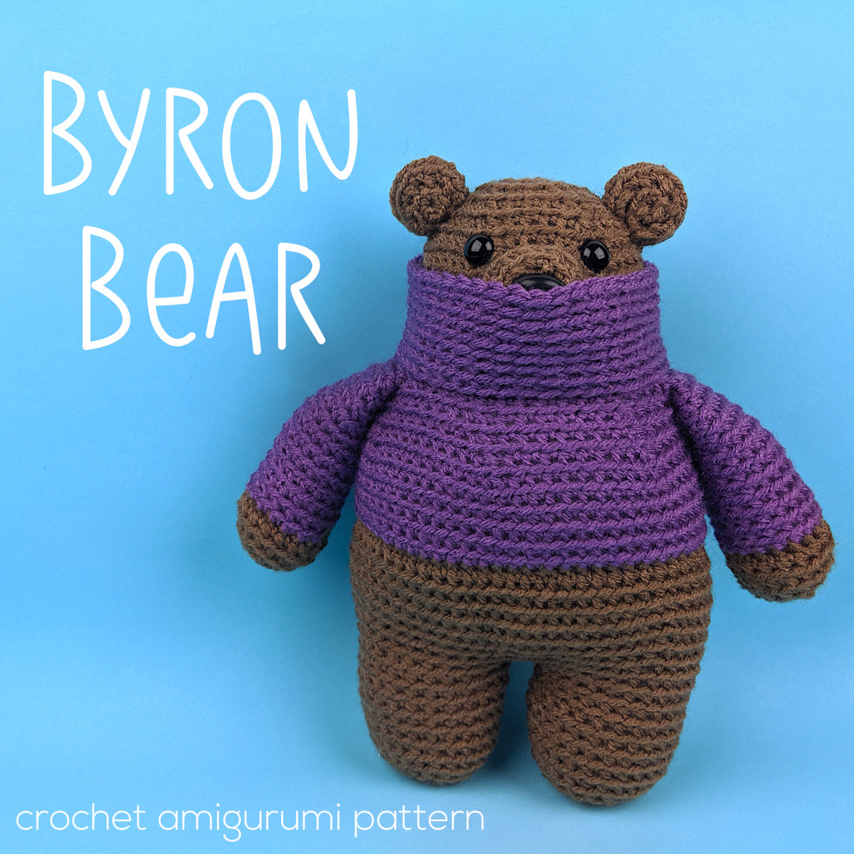 Byron Bear Crochet Amigurumi Pattern