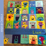 Mix & Match Monsters Quilt Pattern