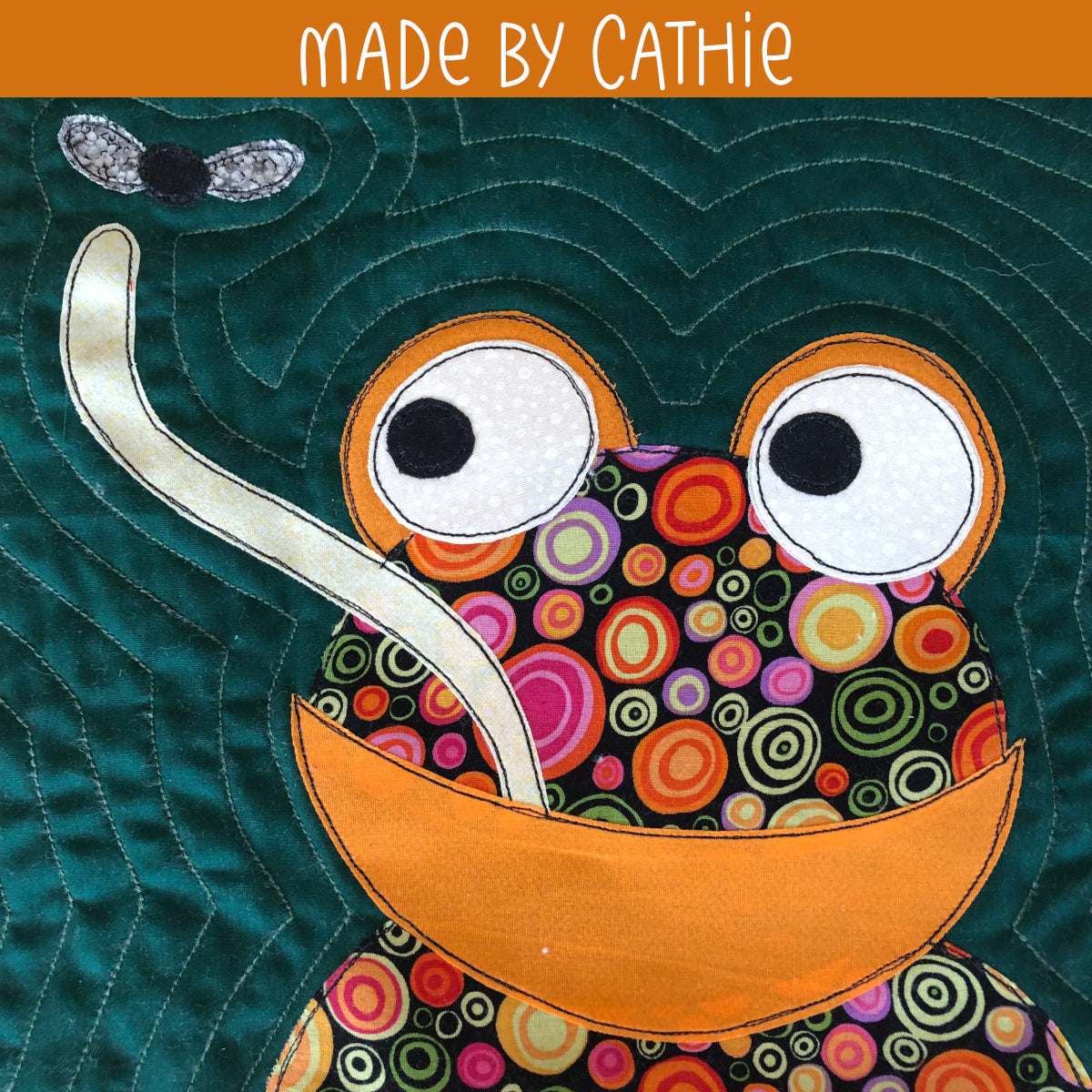Frasier Frog Applique Pattern