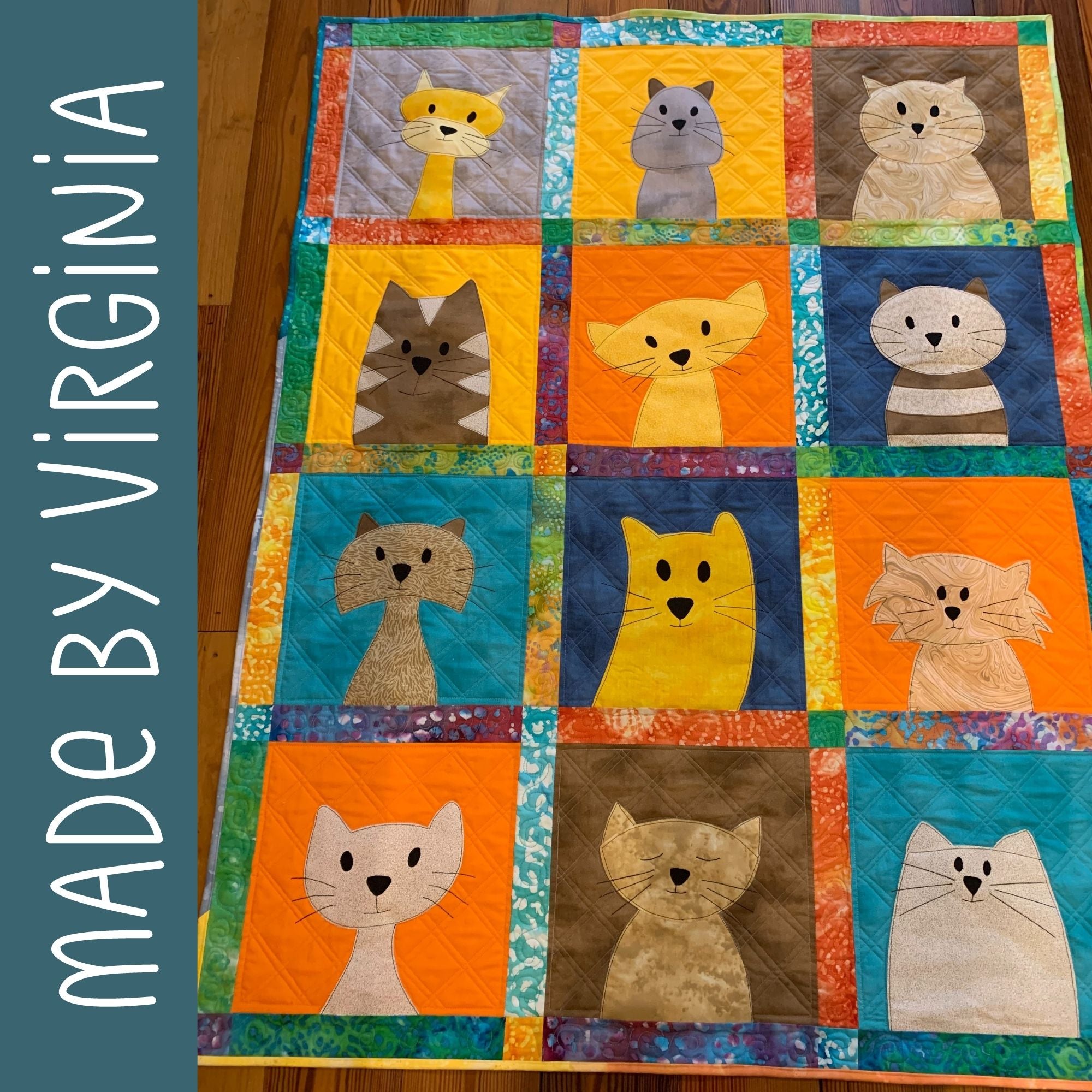 Cats Quilt Pattern