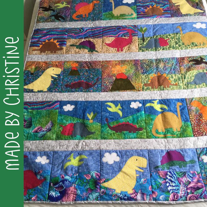 Dinosaur Quilt Pattern